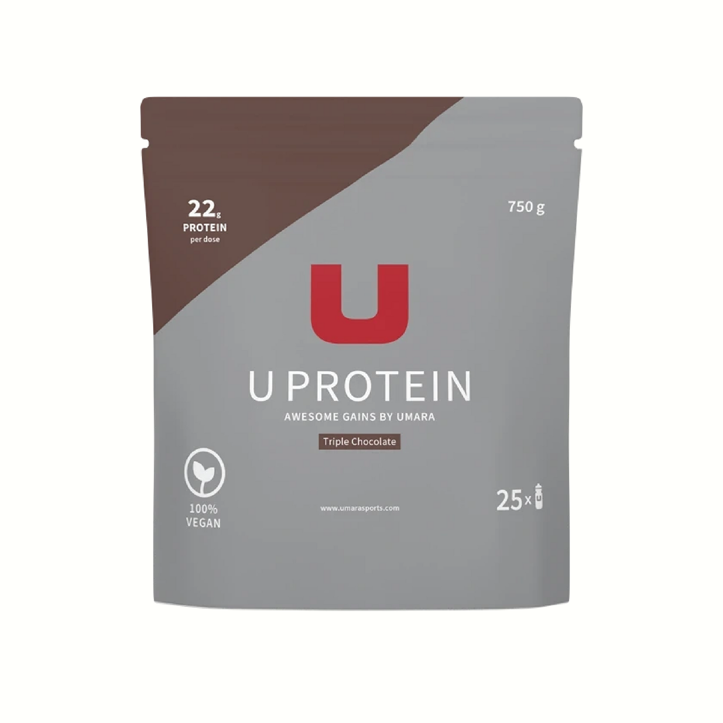 U Proteinpulver Trippel Sjokolade (750 gr)