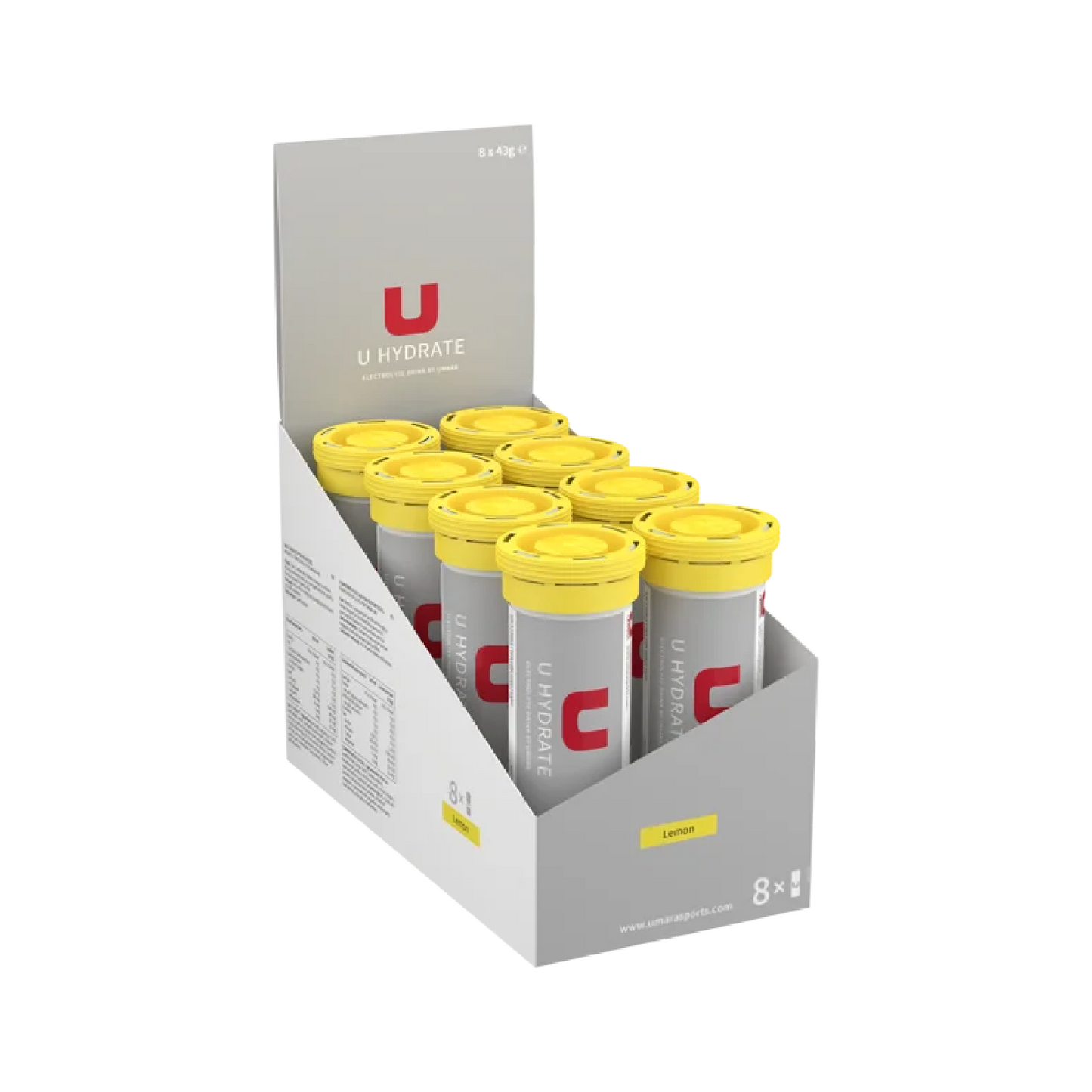 U Hydrate Sitron (8 x 10 stk tabletter)