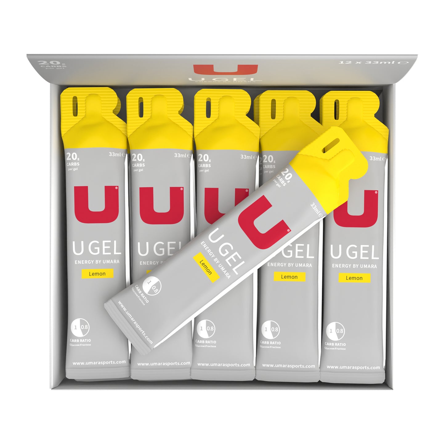 U Gel Sitron (12 stk a 42 g)