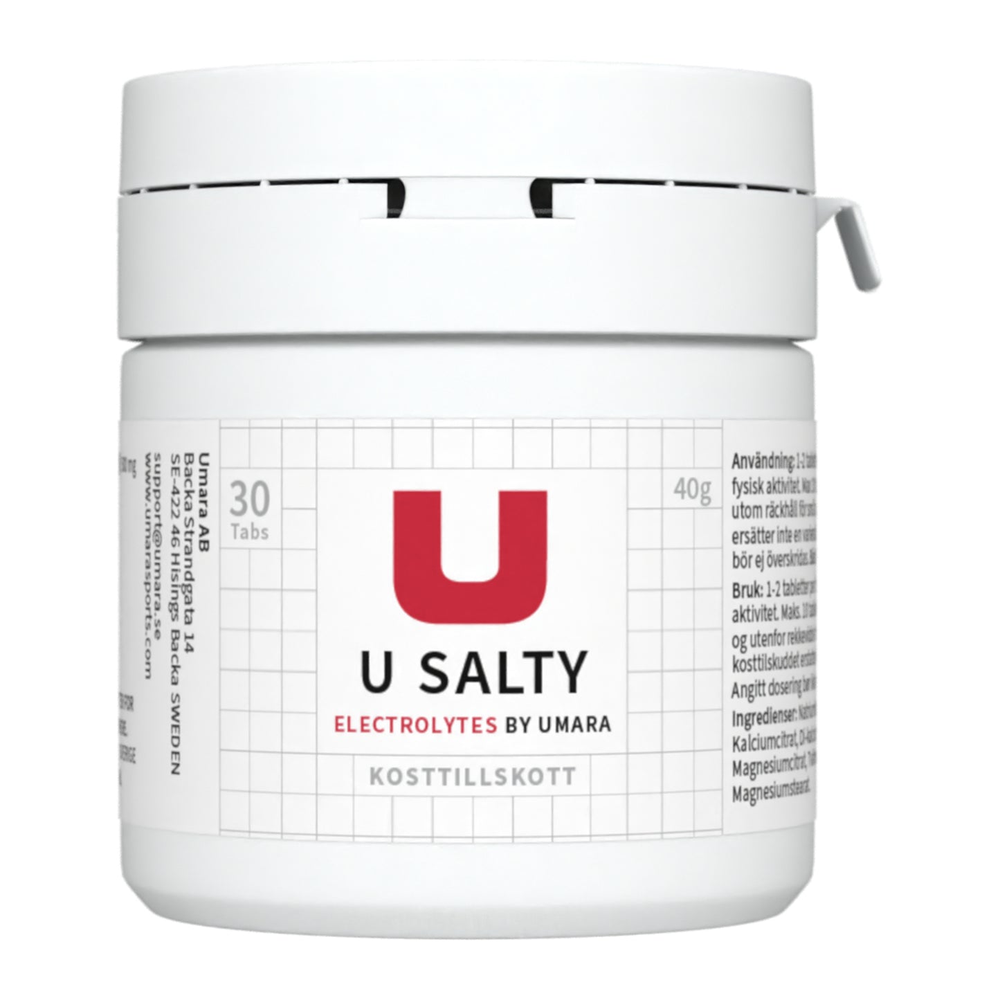 U Salty Salttabletter (30 stk)