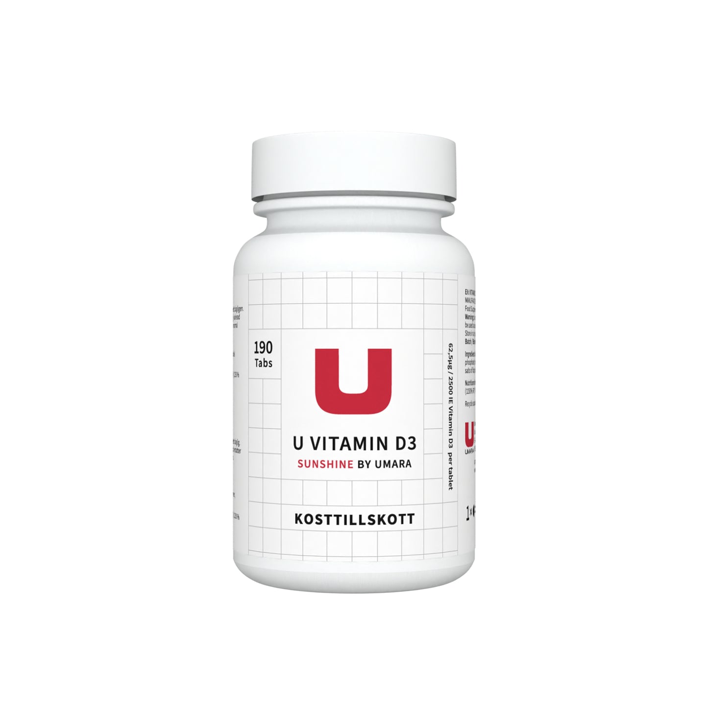 Vitamin D3 2500IE (190 stk)