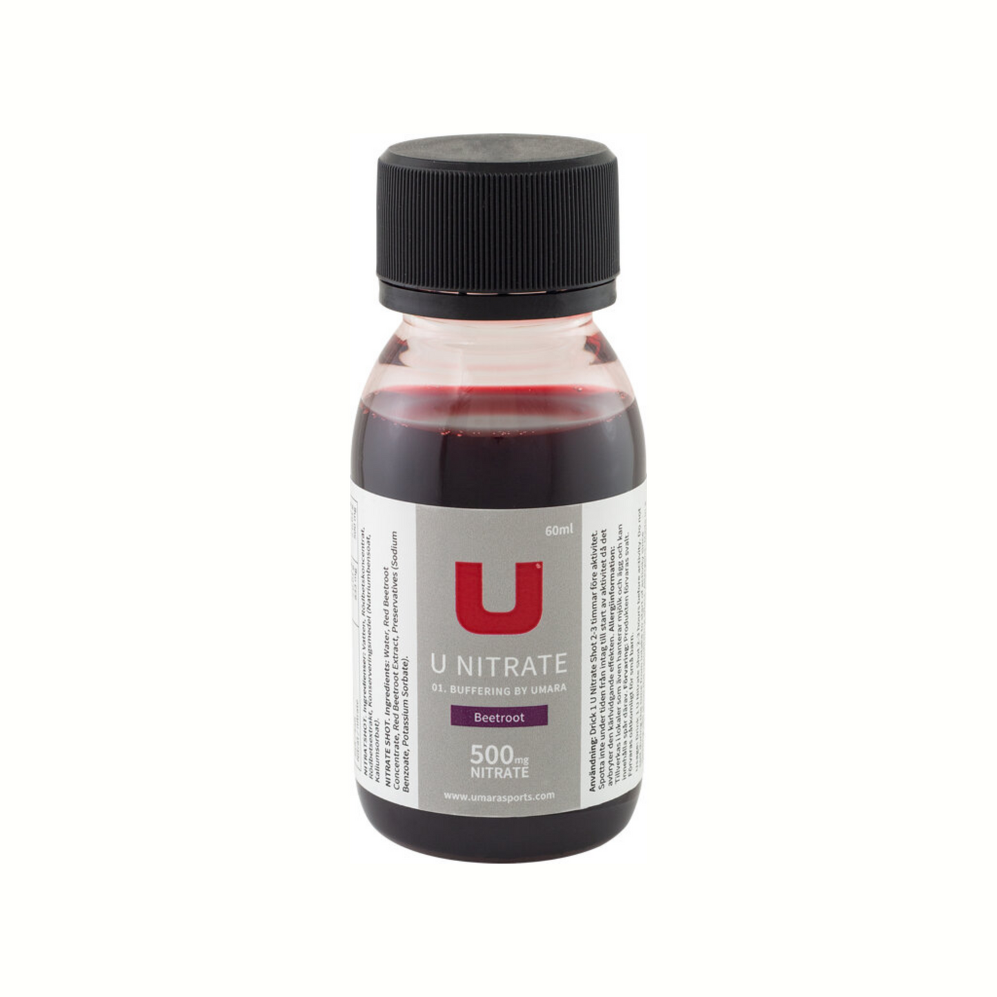 U Nitrate Rødbetshot (60ml)