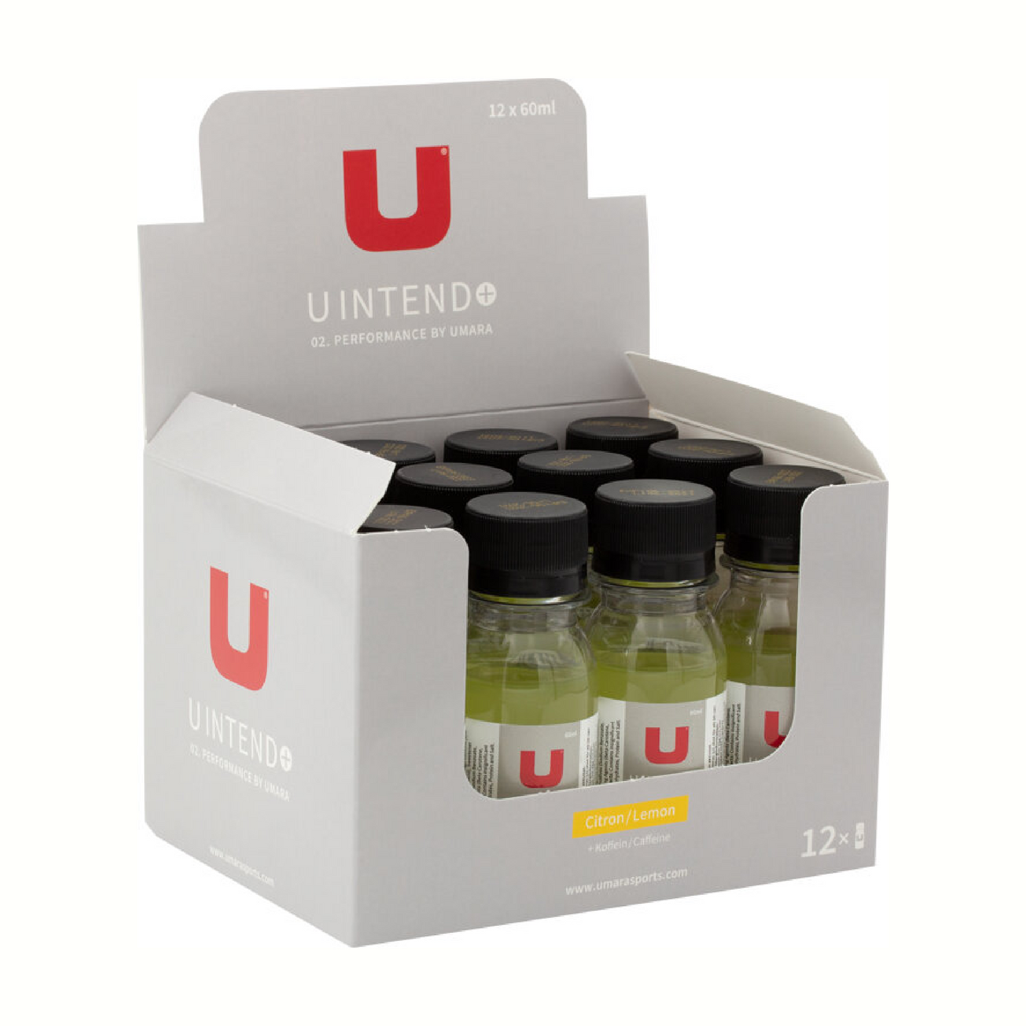 U Intend Sitron Shot (12 stk á 60ml)