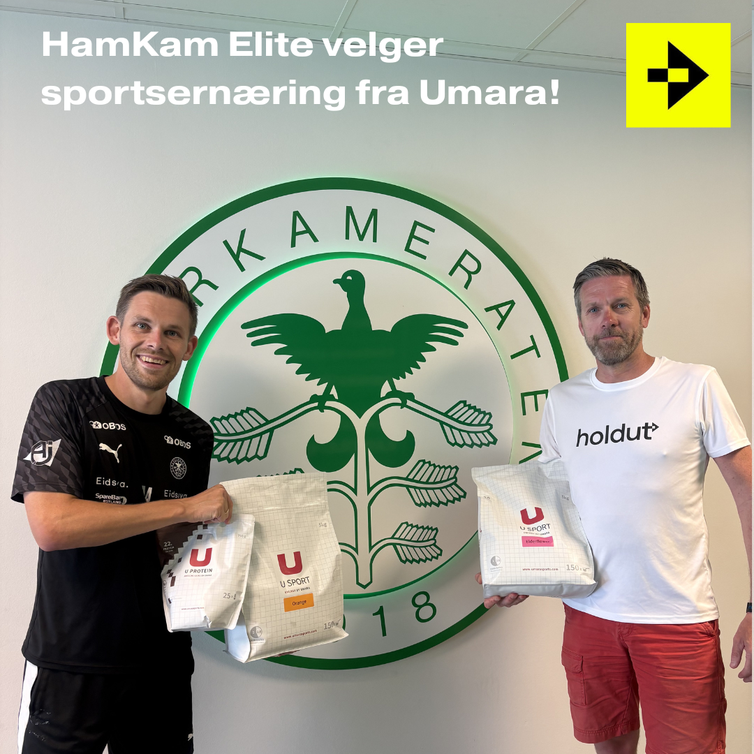 HamKam Elite velger sportsernæring fra Umara!
