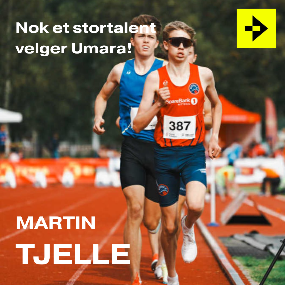 Løpertalentet Martin Tjelle