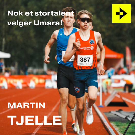 Løpertalentet Martin Tjelle