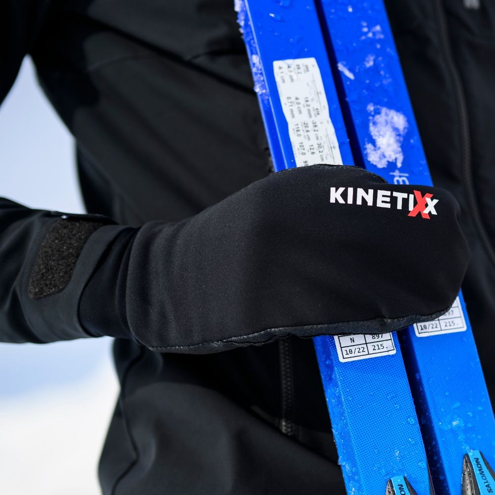 Langrennsvott i bruk på kald skidag