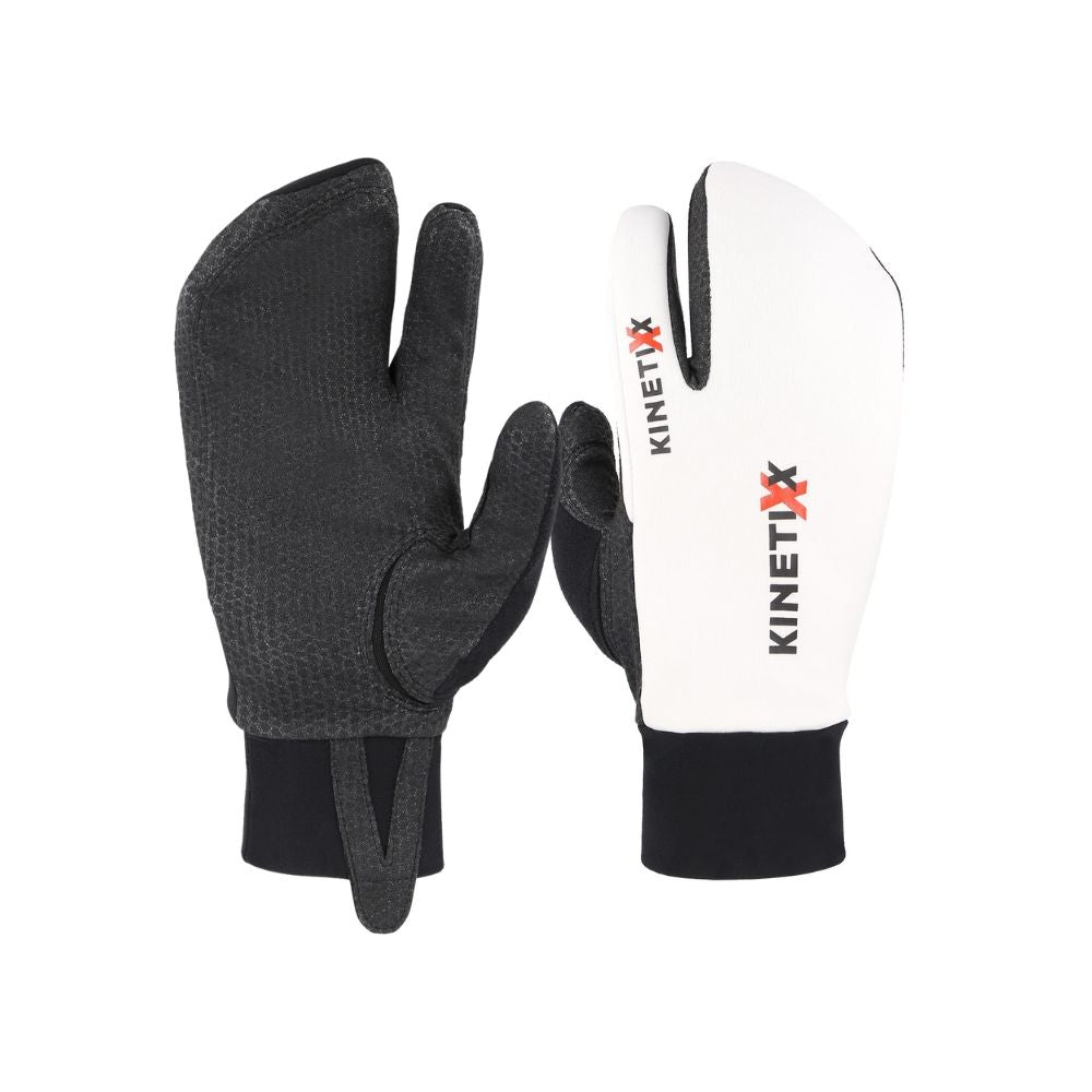 Varm langrennshanske med pekefinger KinetiXx SOL X-Warm Trigger i hvit