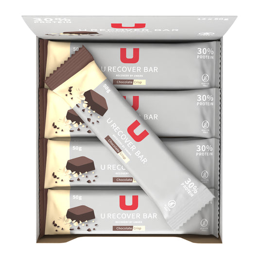 U Recover Proteinbar Chocolate Crisp 12 stk