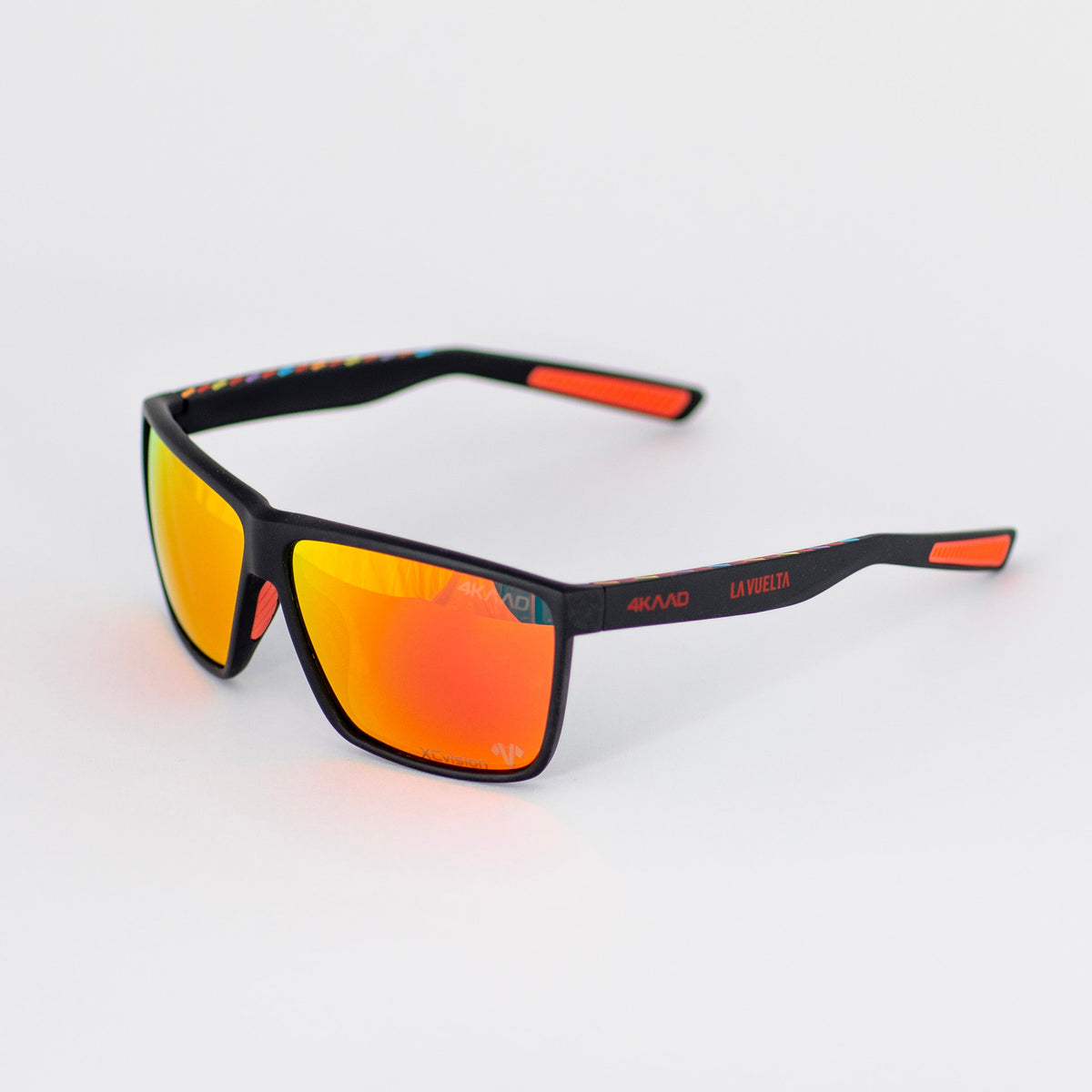 Sportsbriller 4KAAD SUNSET SPORT La Vuelta sort med rødt glass